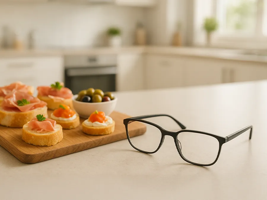 Brille trifft Bratpfanne
